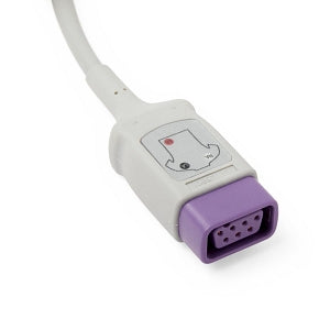 Medline Reusable ECG Trunk Cables - LEADWIRE, CABLE, REUS, 3-LEAD, GE-DATEX - MDSLWR103