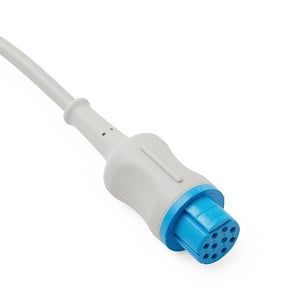 Medline Reusable ECG Trunk Cables - LEADWIRE, CABLE, REUS, 3-LEAD, GE-DATEX - MDSLWR103