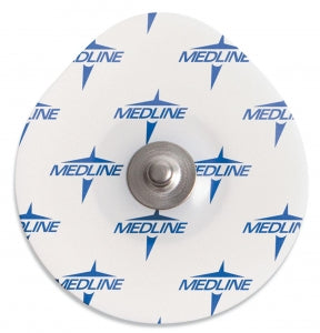 Medline MedGel Stress / Diaphoretic Foam Electrode - ECG Stress / Diaphoretic Foam Electrodes, 5-Pack - MDSM611905