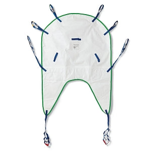 Medline Disposable U-Shaped Patient Slings - Disposable U-Shaped Patient Sling with Head Support, 700 lb. Capacity, Small - MDSMDHS1