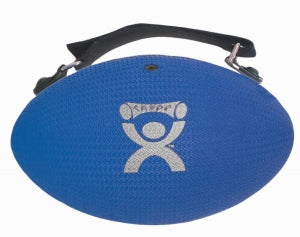 Fabrication Enterprises Inc CanDo Handy Grip Weight Balls - BALL WEIGHT WITH STRAP, 5 LB, BLUE - 10-0444