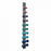 Fabrication Enterprises Dumbbell Set with Rack - DUMBBELL SET W/RACK, 1-5LB PAIRS - 10-0564