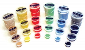 Fabrication Enterprises Inc Theraputty Standard Exercise Putty - Theraputty, Set Of All 6 Colors, 2 oz. - 10-1480
