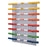 Fabrication Enterprises CanDo Weight Bar Racks - RACK, WALL, HORIZONTAL, F/8 BARS - 10-1642
