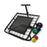 Fabrication Enterprises Square Medicine Ball Rebounder Set - REBOUNDER, SQUARE W / 5 PT BALLS & RACK - 10-3131