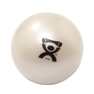 Fabrication Enterprises CanDo Handheld Weight Balls - WEIGHTED BALL, 5", TAN, 1.1LB - 10-3160