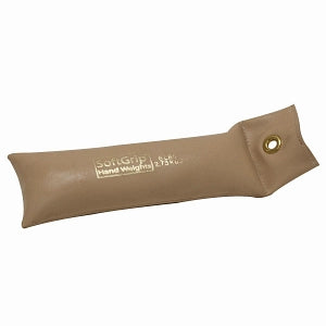 Fabrication Enterprises CanDo SoftGrip Hand Weights - HAND WEIGHT, SOFTGRIP, 6 LB, TAN - 10-0358-1