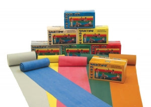 Fabrication Enterprises CanDo Preferred Colors Exercise Bands - CanDo Exercise Band, 6 yd., Blue, Level 5 - 10-5214