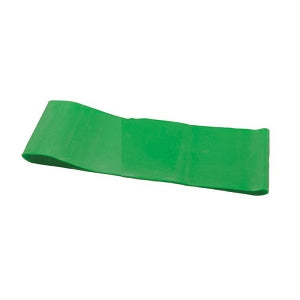 Fabrication Enterprises CanDo Stretch Latex Exercise Loops - CanDo 10"L Green Medium Resistance Exercise Loop - 10-5253