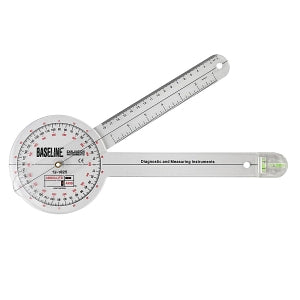 Fabrication Enterprises Absolute + Axis Goniometers - GONIOMETER, PLASTIC, 360 DEG HEAD, 12IN - 12-1025
