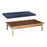 Fabrication Enterprises Mats for Raised Rim Platform Tables - Replacement Mat for Wooden Platform Table, 6' x 3' x 2", Navy - 15-2100-NAVY BLUE