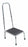 Fabrication Enterprises Foot Stool with Hand Rail - Chrome Foot Stool with Hand Rail, 11" x 16" Top - 16-1710