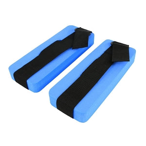 Fabrication Enterprises Inc CanDo Ankle Cuff Exercisers - CUFFS, ANKLE, CANDO, PAIR, BLUE, AQUA THERAPY - 20-4040B