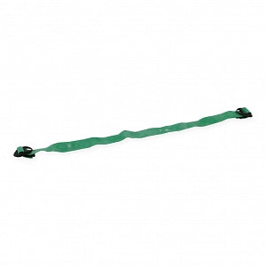 Fabrication Enterprises CanDo Adjustable Exercise Bands - CanDo Adjustable Exercise Bands, Green Level 3, 10/Bag - MDSP320310