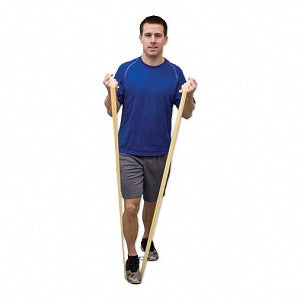 Fabrication Enterprises Premium Exercise Bands - Exercise Band, 25 yd., Peach, Extra Light - 10-6481PL2