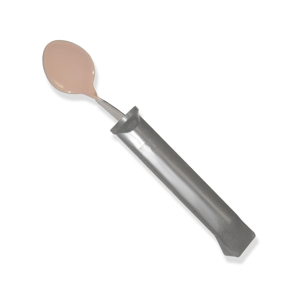 Medline Coated Built-Up Twisted Utensils - Bendable Youth Spoon, Plast ...