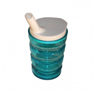 Medline Long Spout Feeding Cups - Long Spout Feeding Cup, Blue - MDSR009216
