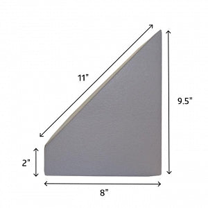 Medline Foam Wedge Positioners - Foam Wedge Positioner, 8" x 10" x 28", Vinyl - MDSR009612