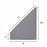 Medline Foam Wedge Positioners - Foam Wedge Positioner, 8" x 10" x 28", Vinyl - MDSR009612