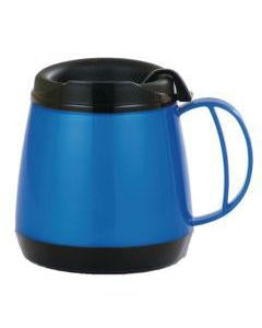 Medline Insulated Mugs - Thermo Mug, Wide Body, 20 oz., Blue - MDSR014715