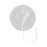 Compass Health Brands Polybag Cloth Electrodes - Cloth Plus Electrode, 3" Round - E1P3000WC2