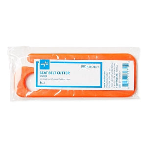 Medline Seat Belt Cutter and Emergency Safety Hammer - Seat Belt Cutter, Orange - MDSSTBLT1