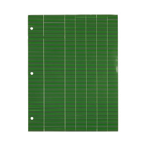 Medline Striped Instrument ID Tape Sheets - Instrument ID Tape Sheet, Black / Lime Green, 1/4" Wide - MDST22918B