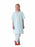 Medline Snuggly Solids Pediatric Pajama Shirts - Pediatric Pajama Gown, Blue, Size L - MDT011277L