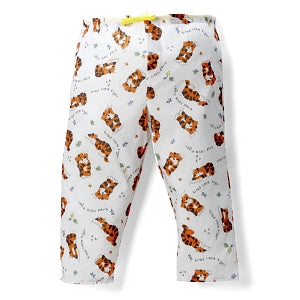 Medline Tired Tiger Pediatric Drawstring Waist Pajama Pants - Pediatric Pajama Pants, Tired Tiger Print, Size S - MDT011285S