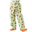 Medline Tired Tiger Pediatric Elastic-Waist Pajama Pants - Tiger Pediatric Pajama Pants, Elastic Waist, Green, Size M - MDT011385M