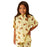 Medline Tired Tiger Print Pediatric IV Gowns - Pediatric IV Gown, Tiger, Yellow, Size S - MDT011389S
