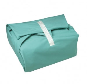 Medline AngelStat Bias Bound Wrappers - Astat Bias Bound Reusable Sterilization Wrap, Misty Green, 18" x 18" - MDT01321018