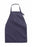 Medline Apron Style Dignity Napkins with Snap Closure - Apron-Style Bib, Adult, 19" x 27", Navy - MDT014113NAVY