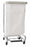 Medline 200 Denier Nylon Hamper Bags - Nylon Hamper Bag with Drawcord, White, 18", 2 Dozen - MDT021348
