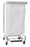 Medline 200 Denier Nylon Hamper Bags - Nylon Hamper Bag with Drawcord, White, 25", 2 Dozen - MDT021349