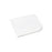 Medline Bleached 50/50 Blended Mattress Covers - Mattress Pad, Bleached, 50% Cotton/50% Polyester Blend, 18" x 36", 24/Case - MDT1017549