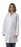 Medline Ladies' SilverTouch Staff Length Lab Coats - Women's Silvertouch Staff-Length Lab Coat, Size 34 - MDT11WHTST34E