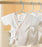 Medline Tie-Side Infant Shirts - Baby Short Sleeve Shirt, Tie-Side, 3 Month - MDT2112731