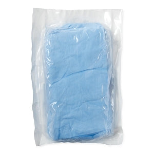 Medline Disposable X-Ray Detectable OR Towels - Sterile Disposable Deluxe X-Ray Detectable OR Towel, 17'' x 27'', Blue, 4/Pack - MDT2168204XR