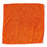 Medline Microfiber Cleaning Cloths - Microfiber Cleaning Cloth, 12" x 12", Lightweight, Light Orange - MDT217637