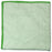 Medline Microfiber Cleaning Cloths - Microfiber Cleaning Cloth, 16" x 16", Lightweight, Light Green - MDT217672