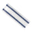 Medline Microfiber Disposable Mops - Disposable Microfiber Mop with Scrubbing Strip, Blue, 18" - MDT217DISP2