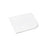 Medline Bleached 50/50 Blended Mattress Covers - Mattress Pad, Bleached, 50% Cotton/50% Polyester Blend, 17" x 18", 24/Case - MDT219347BB