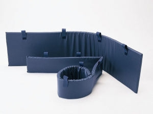 Medline Nylex Crib Bumper Pads - Bumper Pad for Nylex Crib, 28-3/4"W x 59"L x 6"H, 1" Thick - MDT2399276