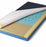 Medline Odyssey Elite Mattresses - Odyssey Elite Mattress with Fire Barrier, Raised Edge, 36" x 76" - MDT360076REF