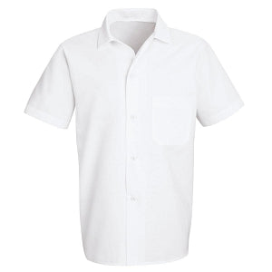 V-F Corporation Button Front Chef Shirts - Button Front Chef Shirt, White, Size L - MDT5010WHL