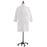 Medline Heavyweight Twill Button-Front Men's Lab Coats - Men's Heavyweight Twill Full Length Lab Coat, White, Size 36 - MDT775501036