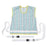 Medline Blended Safety Vests for Patients - Vest Restraint, Quick-Release, Zip-Back, Size L - MDT828306L