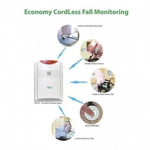 Smart Caregiver Economy Wireless Patient Alarm - ALARM, WIRELESS, ECONOMY, 1 EA - 433-EC