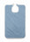Medline Hook-and-Loop Terry Cloth Clothing Protectors - Terry Bib with Hook and Loop Strap, Adult, 10 oz., 21" x 33", Blue - MDTAB3B33BLU